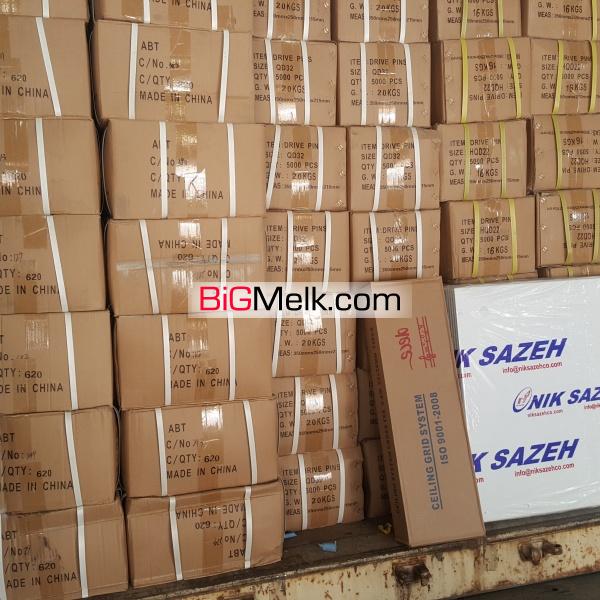 نیک سازه وارد کننده میخ و چاشنی تایل شاسی کلیک واردات تایل گچی