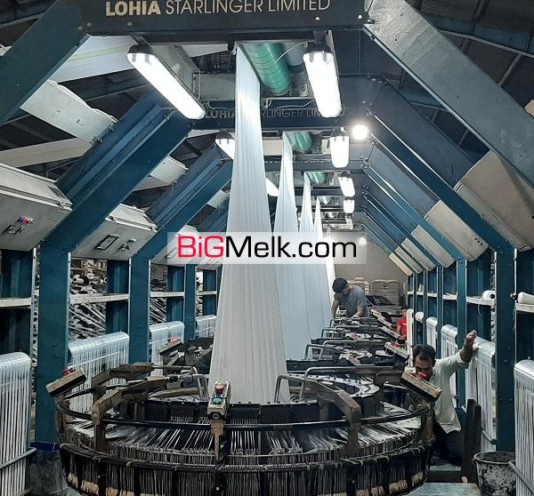 فروش کار خانه  تولید کیسه ،نخ، تسمه