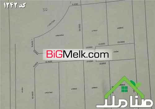 فروش زمین در موقعیت تجاری مسکونی شهرک ناز کد1242