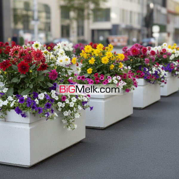 فروش فلاورباکس بتنی در موزاییک پرایس