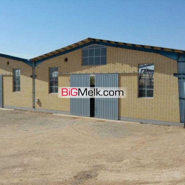 کارخانه در سایت فلزی در گرمسار