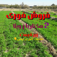فروش 2 هکتار زمین با ساخت